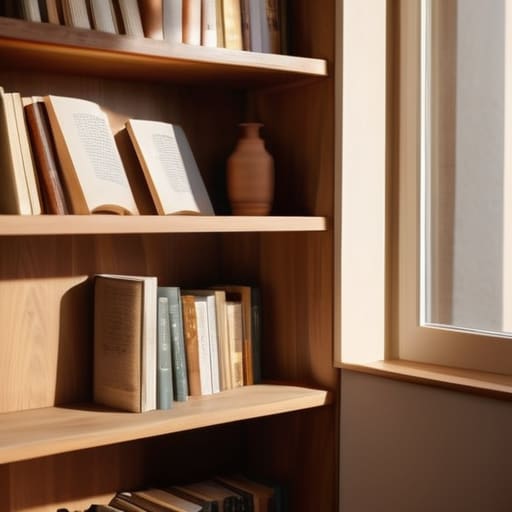 Curating a Minimalist Reading Lifestyle bookshelf.