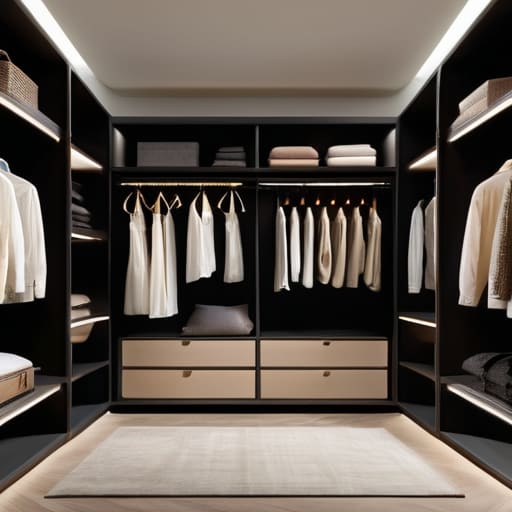 Ditch the mismatched hangers for uniform closets.