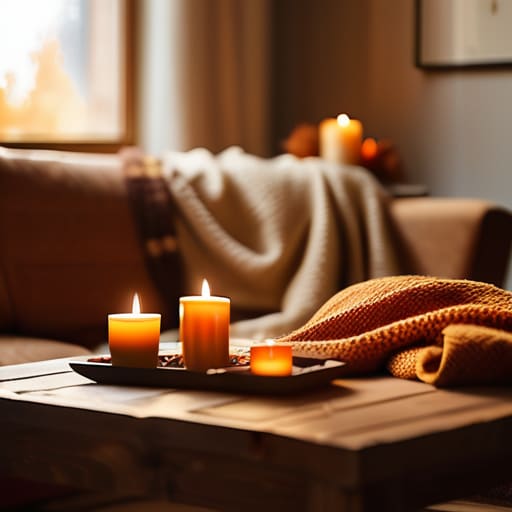 Amber Lighting for Fall Decor and Golden Glows