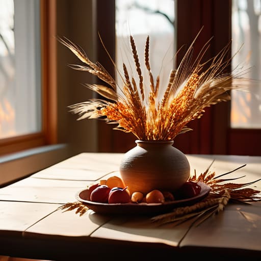 Bring the Outside In with natural centerpieces.