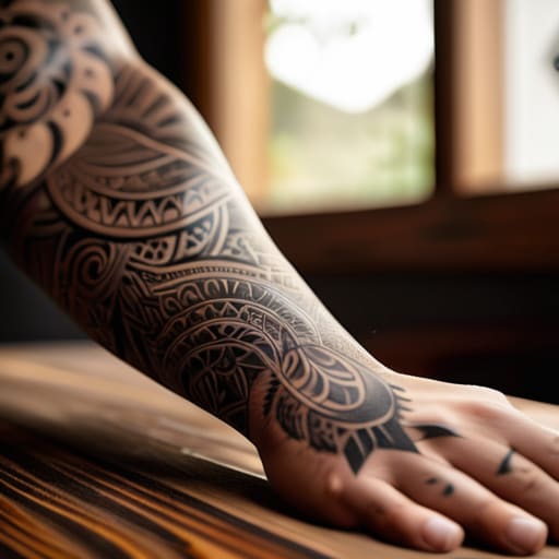 The Bottom Line: grounding tattoo anchor.